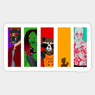 Guardians of the Galaxy Sticker